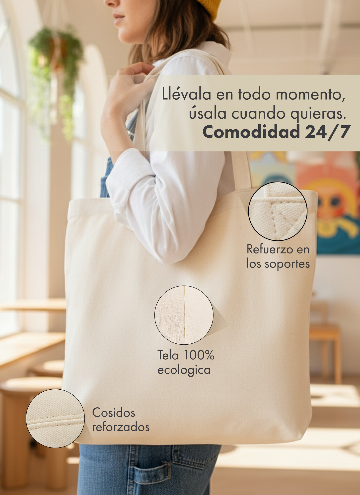 Tote Bag - CRUDO - Marca Trazo